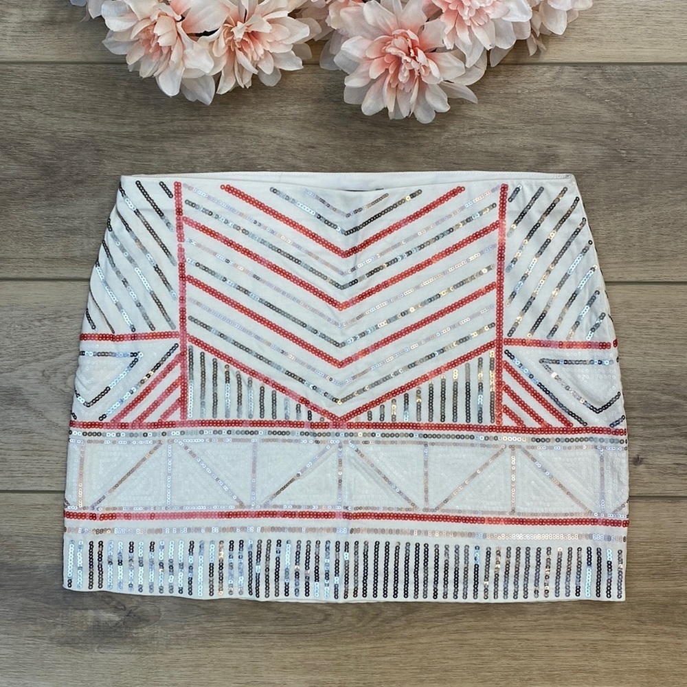 Express Sequin Mini Skirt‎
